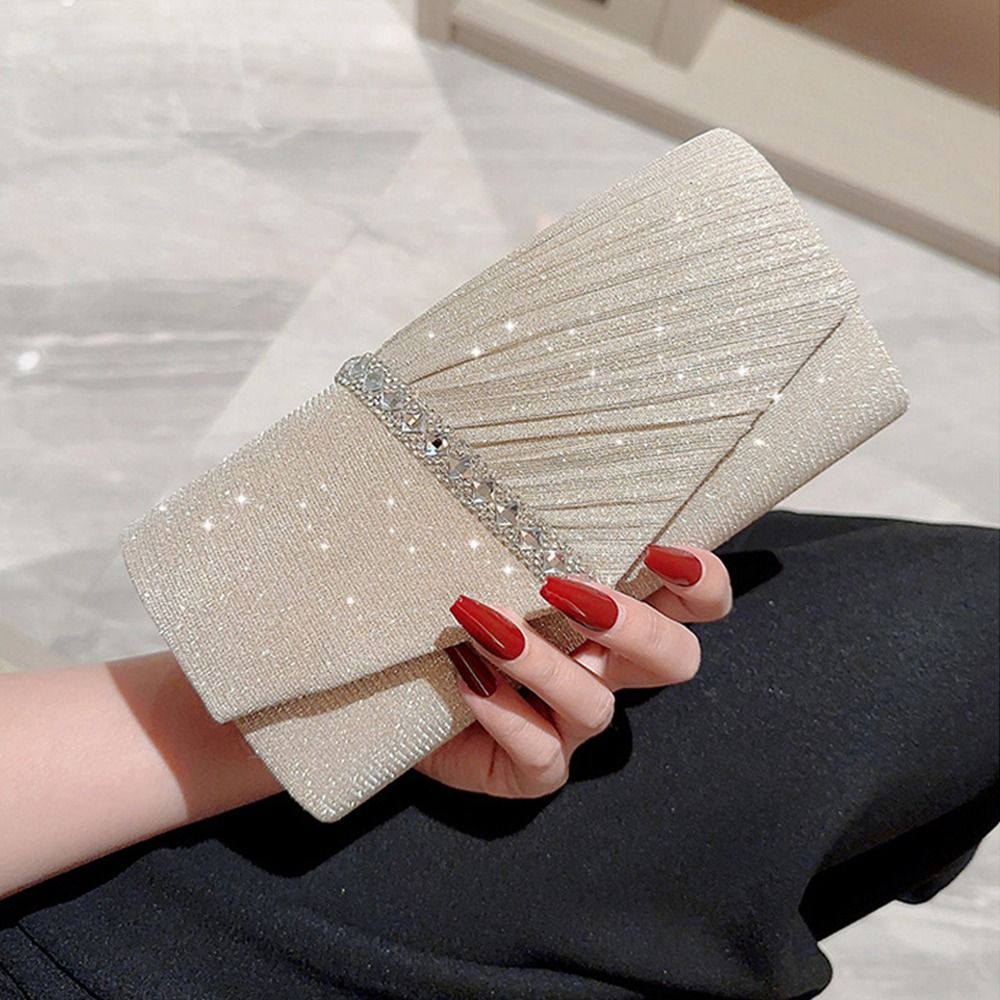 Wallet Chain Bag - سلسلة نسائية حقيبة كتف عشاء حقيبة