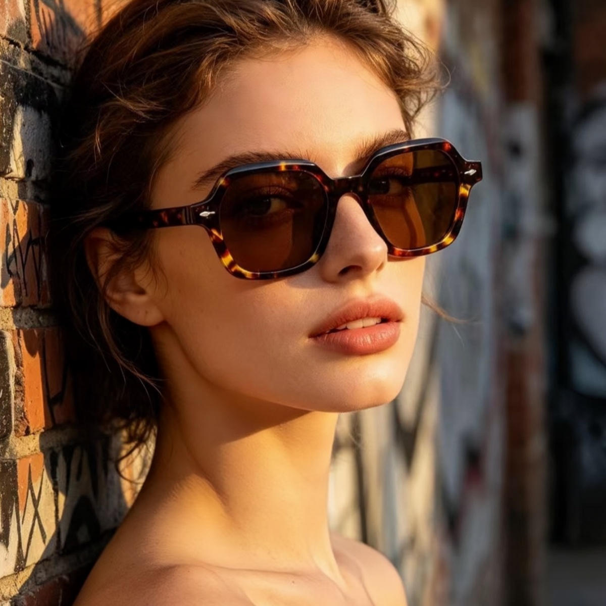 Women'S Accessories Accessorize - نظارة شمسية مربعة الشكل بتصميم أوروبي