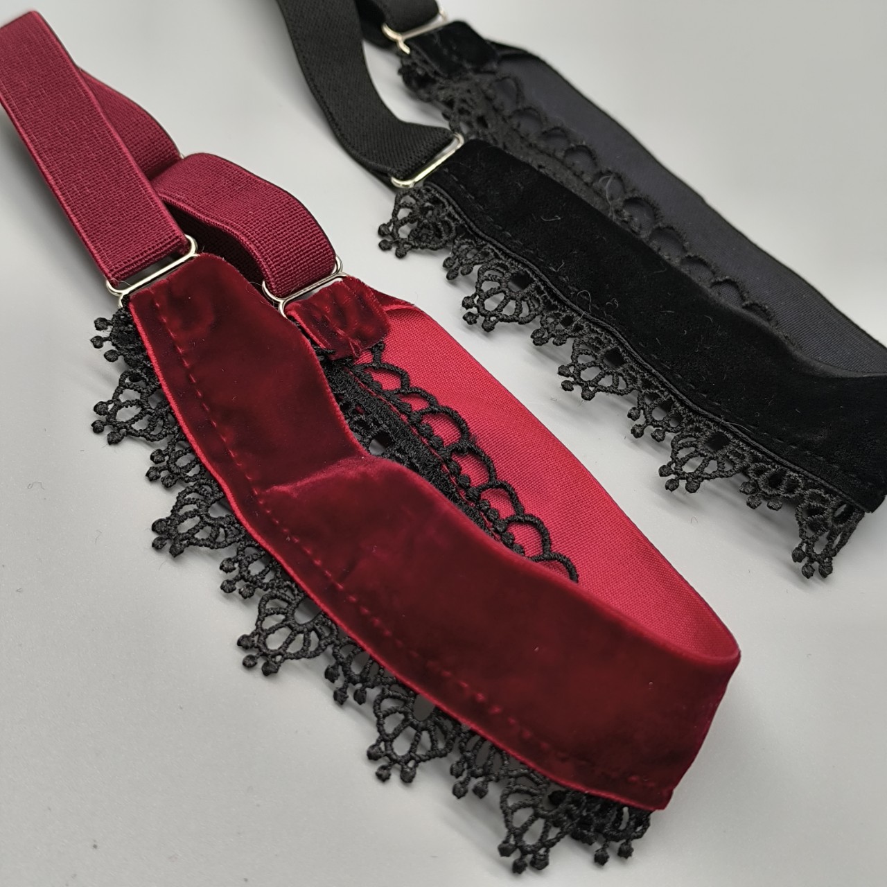 Women'S Accessories Accessorize - خمر الدانتيل المخملية واسعة مرونة قابل