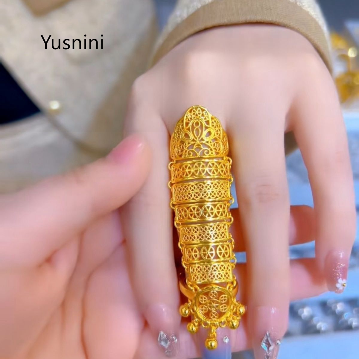 Women Accessories Dubai - خاتم نسائي جديد رائج على الطراز