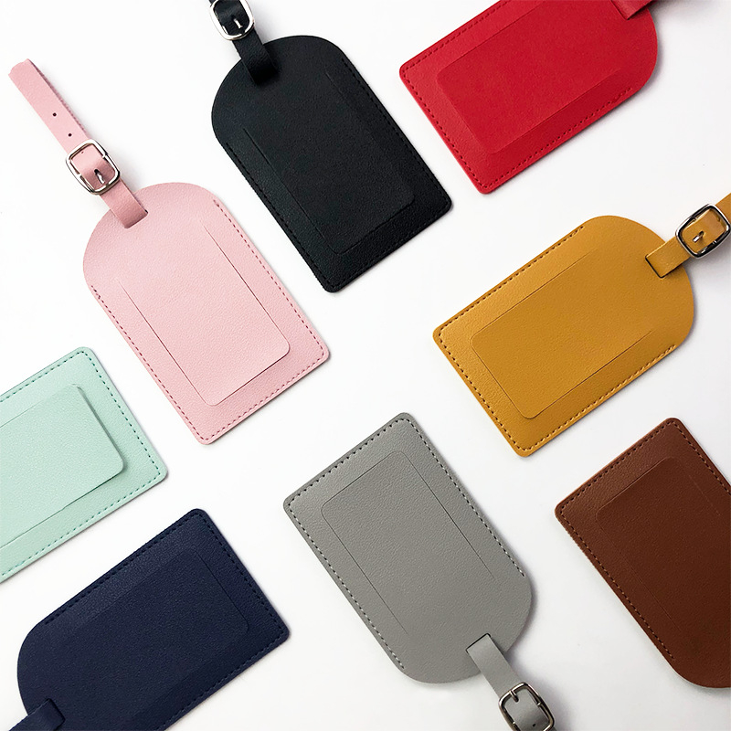 Women Accessories Name - بطاقة تعريف أمتعة من الجلد الصناعي