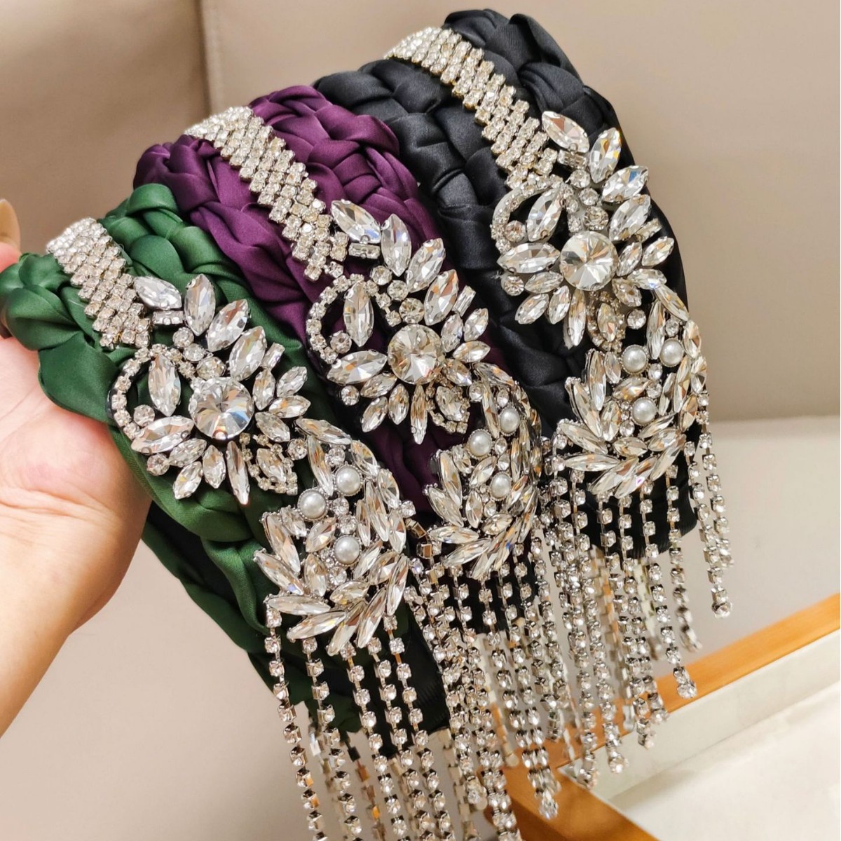 Women Accessories Sale - حار بيع الثقيلة الحرفية الراين شرابات