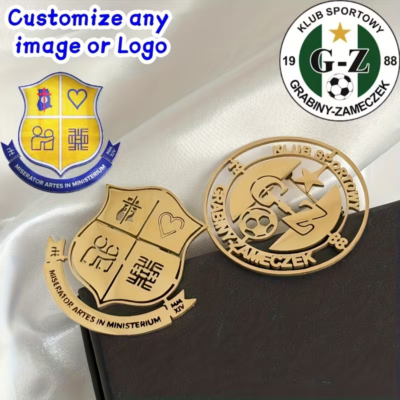 دبابيس شعار مخصصة بتصميم بسيط  - مراجعة Women Accessories Logo وسعره