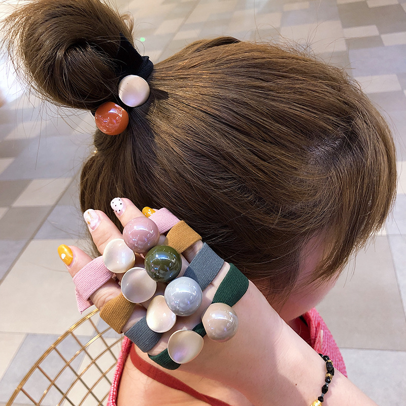 Hot البيع الكورية بسيطة Scrunc - مراجعة Women Accessories Sale وسعره