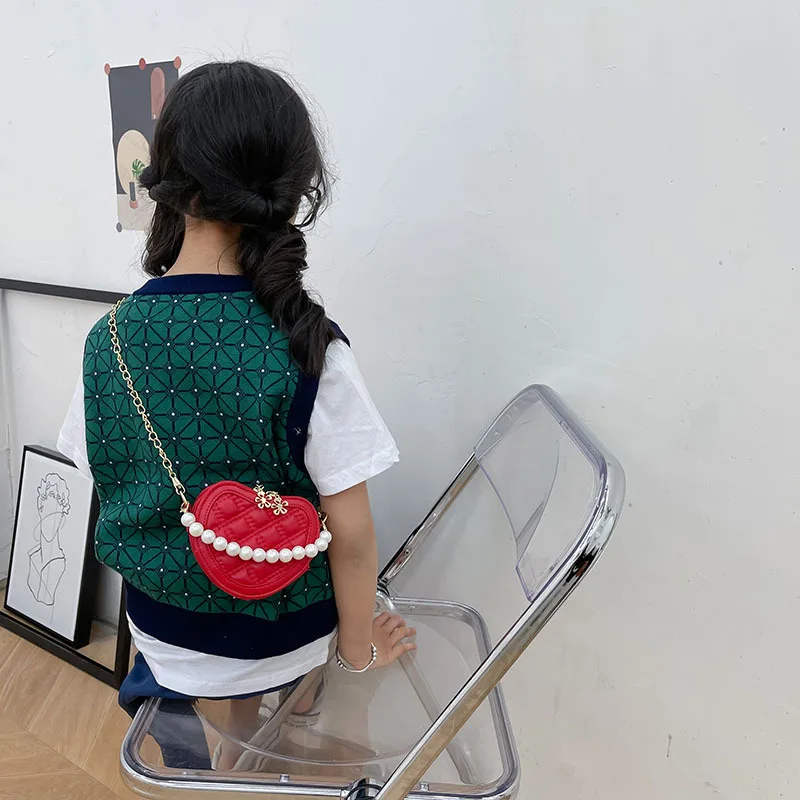 لطيف الأطفال على شكل قلب حقائب - مراجعة Wallet Chain Bag وسعره