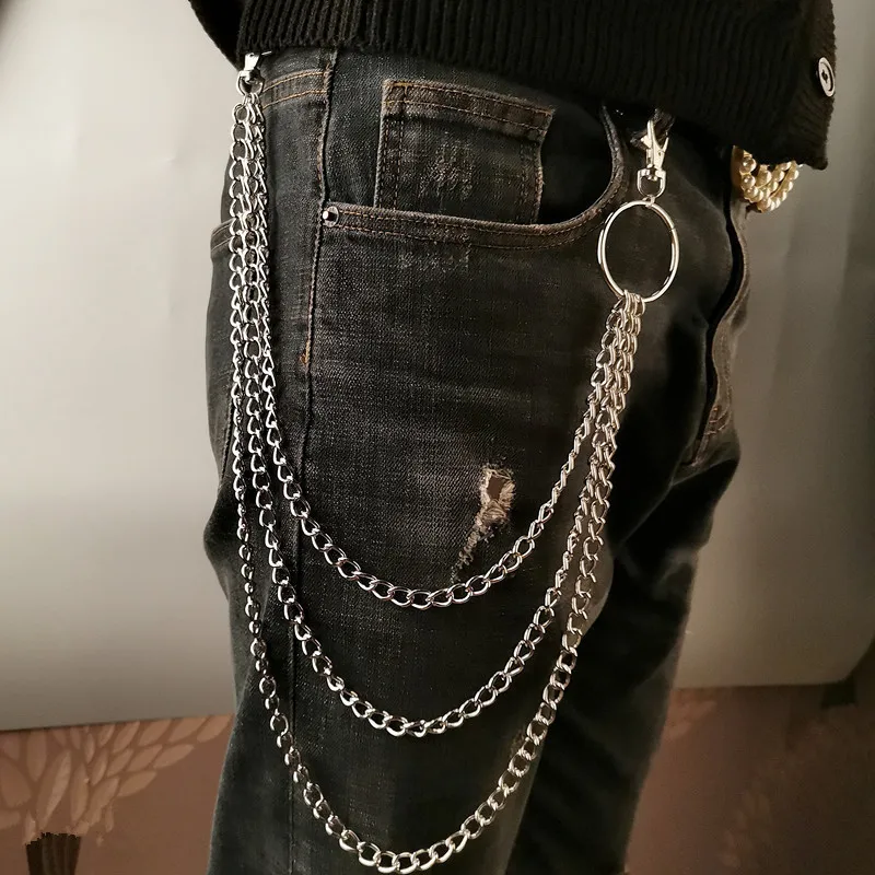 سلسلة حزام معدنية متعددة الطبق - مراجعة Wallet Chain Bag وسعره