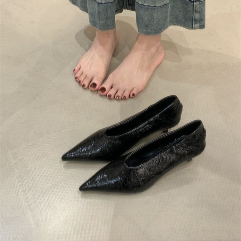 2025 خريف جديد ركاب الرياح كعب - مراجعة Women'S Shoes And Accessories وسعره