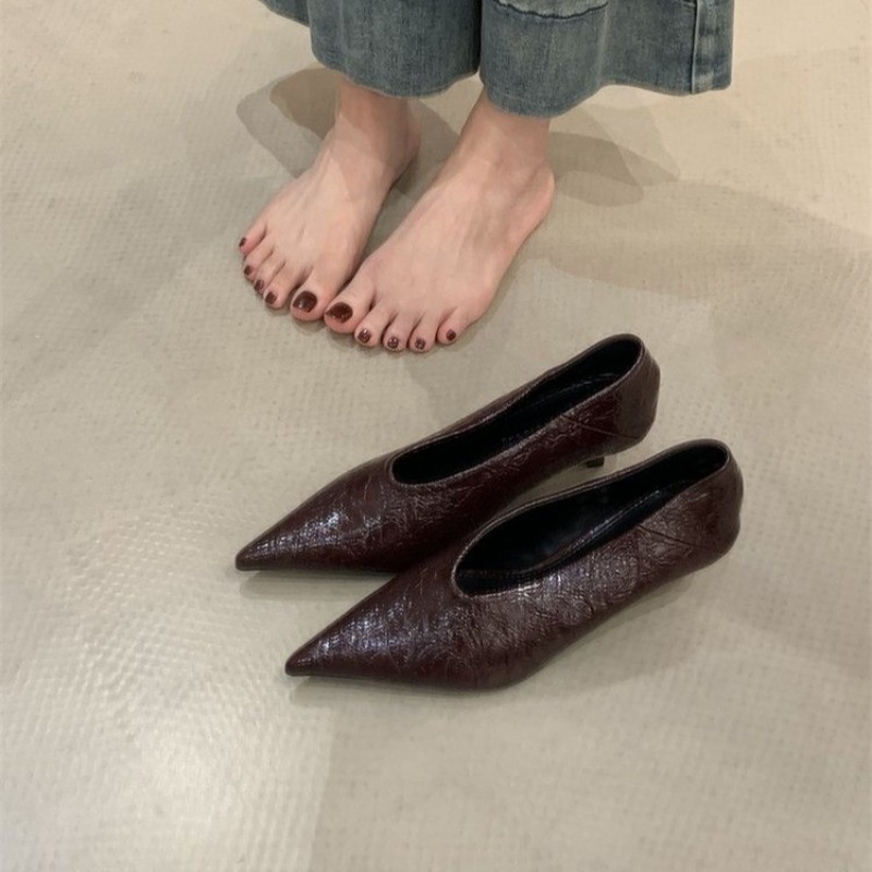 2025 خريف جديد ركاب الرياح كعب - مراجعة Women'S Shoes And Accessories وسعره