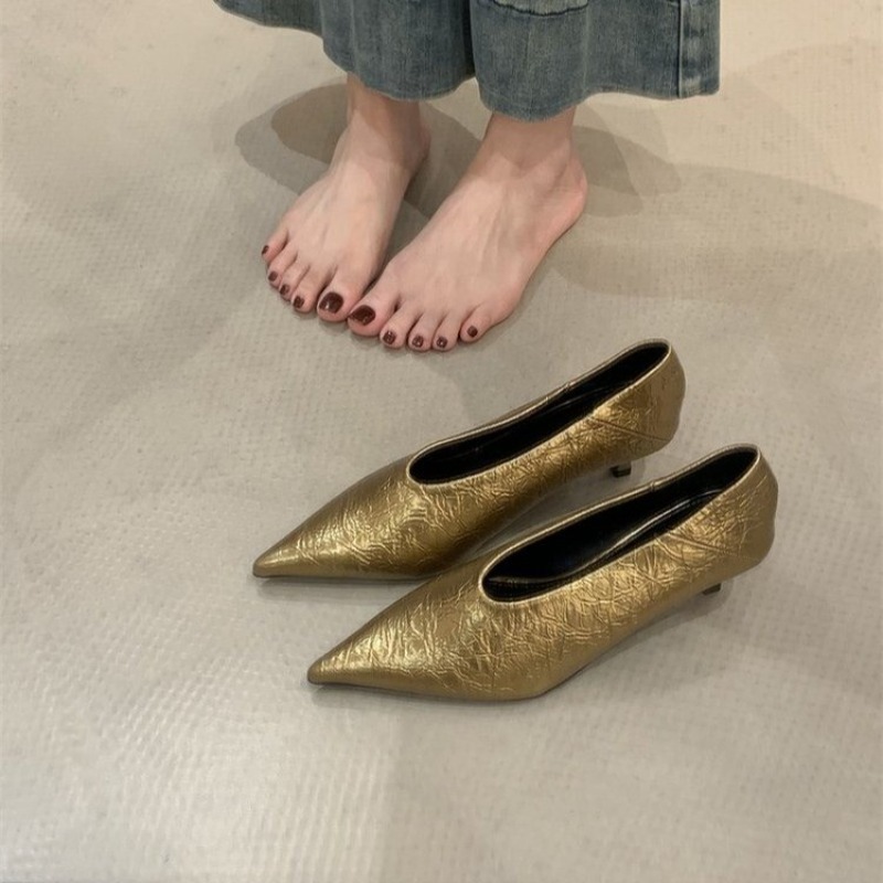 2025 خريف جديد ركاب الرياح كعب - مراجعة Women'S Shoes And Accessories وسعره