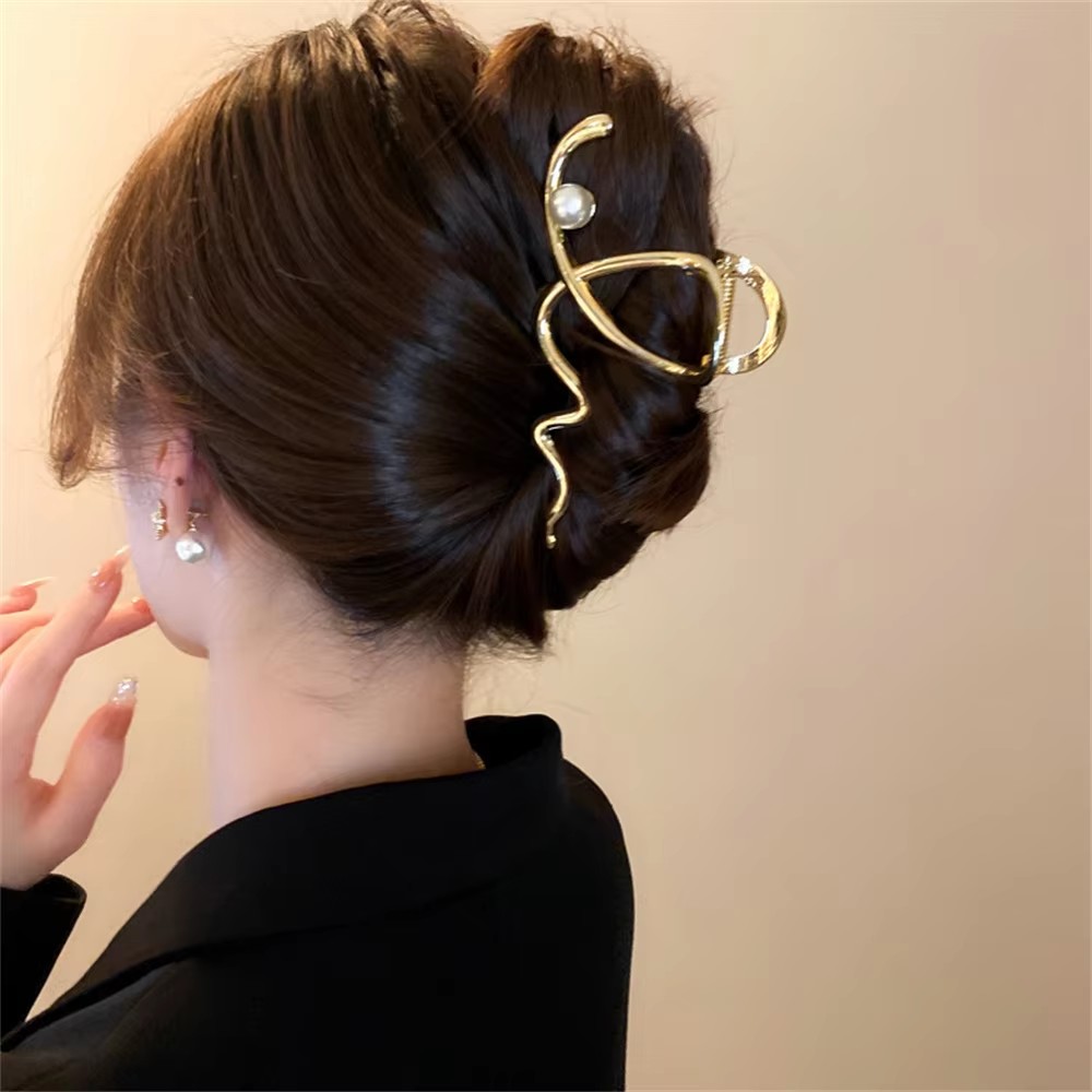 دبوس شعر لؤلؤي بتصميم الموجة ا - مراجعة Women'S Accessories Gift Ideas وسعره