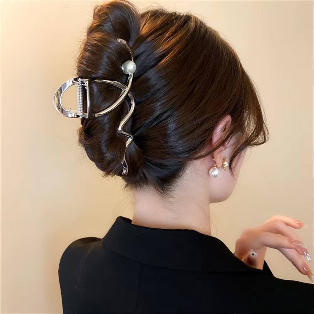 دبوس شعر لؤلؤي بتصميم الموجة ا - مراجعة Women'S Accessories Gift Ideas وسعره