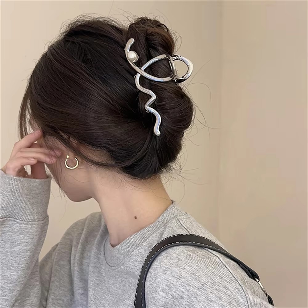 دبوس شعر لؤلؤي بتصميم الموجة ا - مراجعة Women'S Accessories Gift Ideas وسعره