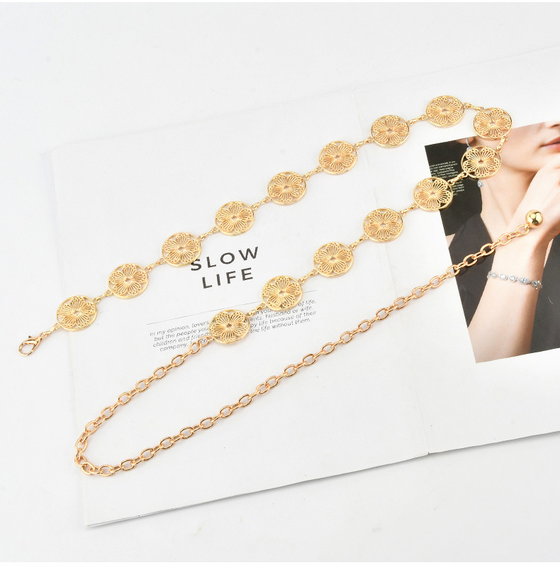 سلسلة خصر معدنية مفرغة بتصميم  - مراجعة Women'S Accessories Accessorize وسعره
