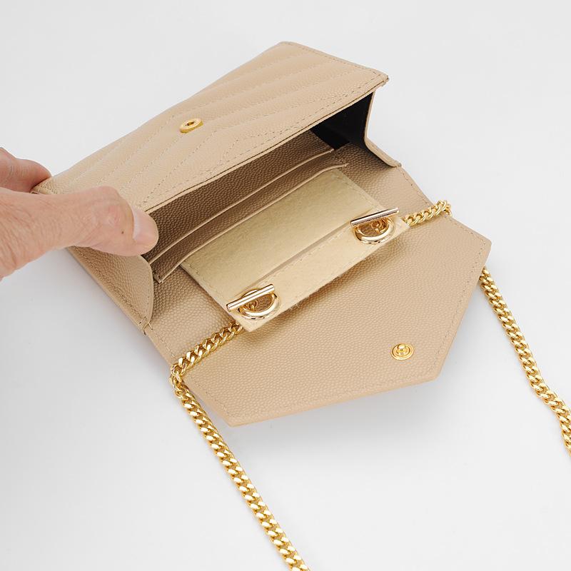 منظم داخلي من اللباد للمحفظة و - مراجعة Wallet Chain Bag وسعره